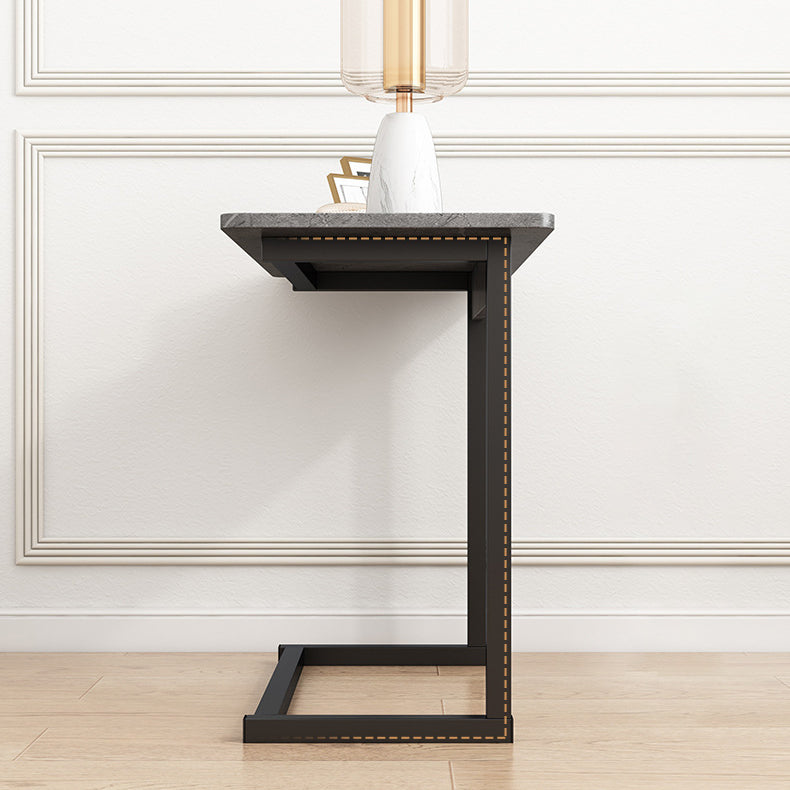 Modern Simplicity MDF Top C-shaped End Table For Living Room