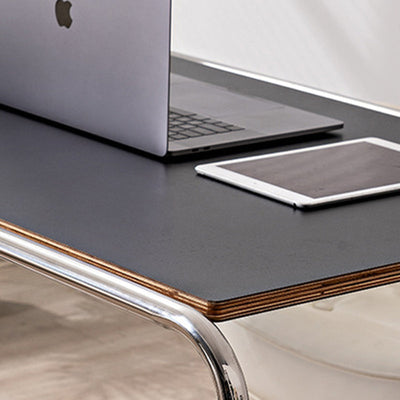 Modern Minimalist Rectangular MDF Stainless Steel Desks For Home Office