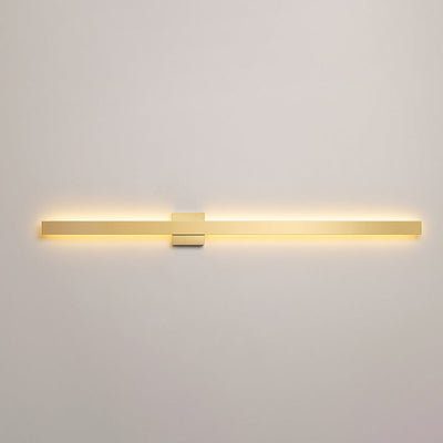 Modern Minimalist Long Strip Iron Acrylic LED Wall Sconce Lamp For Living Room