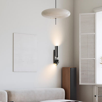 Moderne minimalistische drehbare LED-Wandleuchte