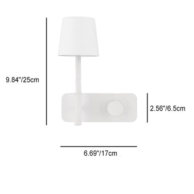 Moderne minimalistische drehbare LED-Wandleuchte