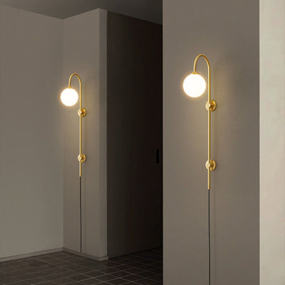 Moderne minimalistische drehbare LED-Wandleuchte