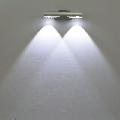 Moderne kreative Dreieck-LED-Wandleuchte aus Aluminium 