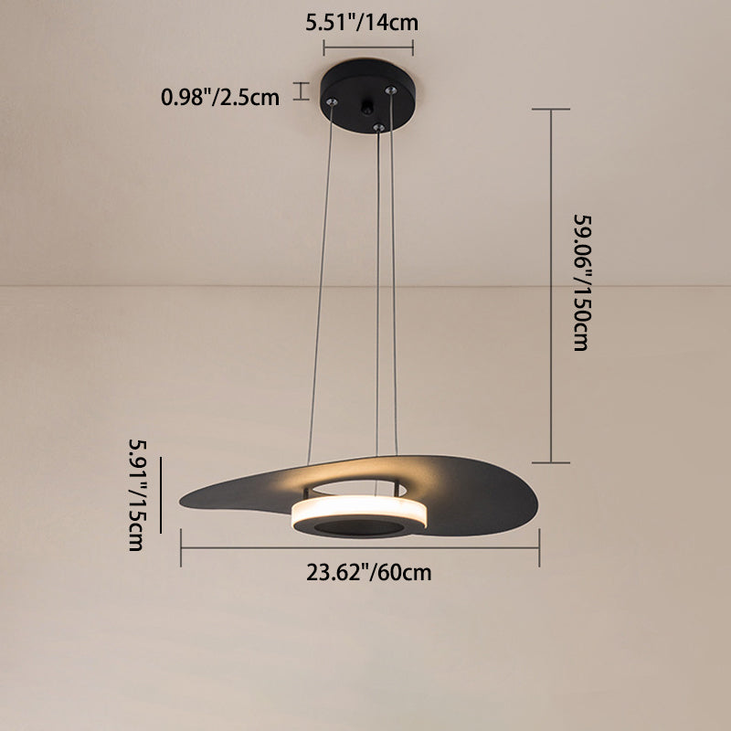 Moderne minimalistische drehbare LED-Wandleuchte