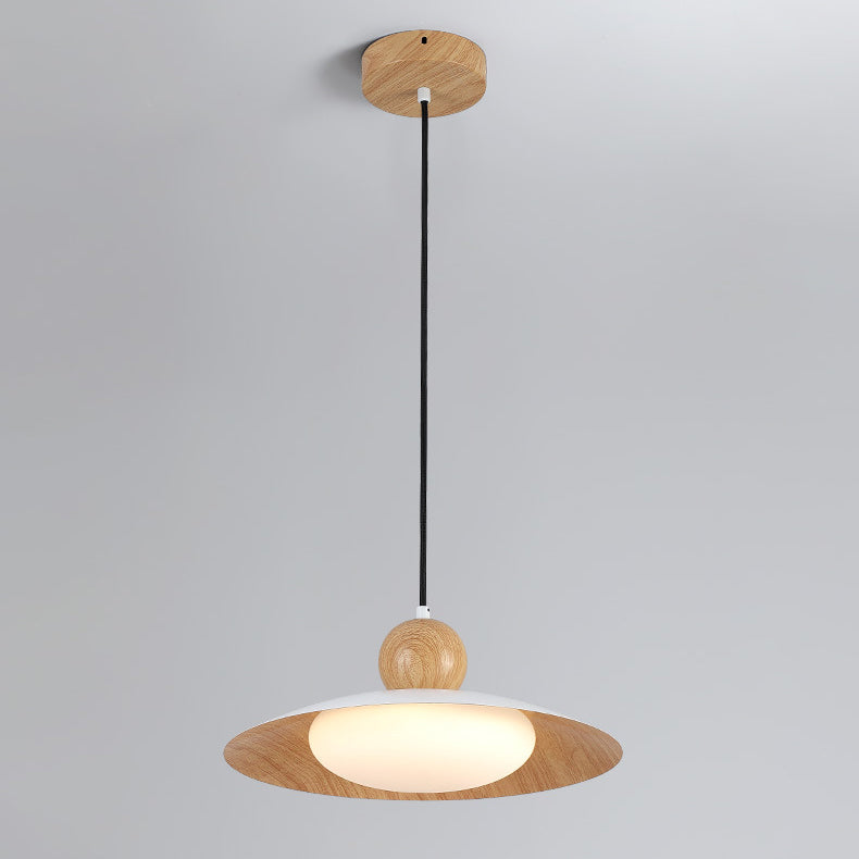 Suspension LED en fer, acrylique et verre contemporain scandinave pour salle à manger 