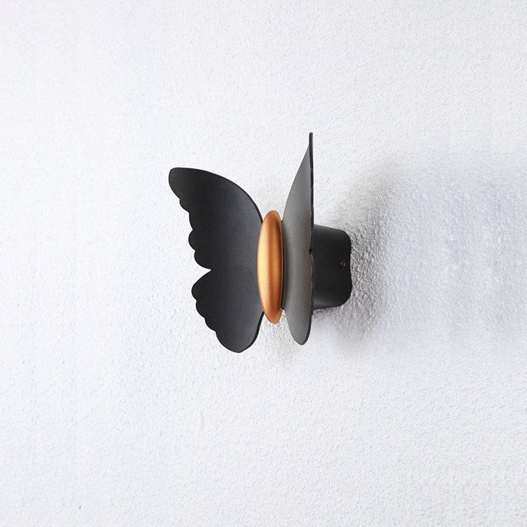 Modern Minimalist Waterproof Butterfly Aluminium LED Outdoor Wall Sconce Lamp For Outdoor Patio