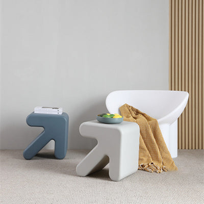 Contemporary Creative Arrowhead Plastic Chair For Living Room