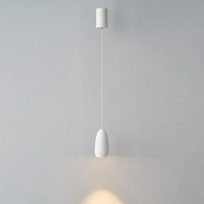 Modern Minimalist Aluminum Bullet Design LED Pendant Light For Living Room