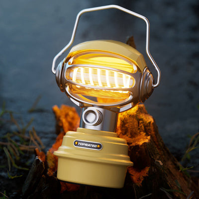 Contemporary Creative Sci-Fi Alien LED Rechargeable Portable Camping Light For Outdoor