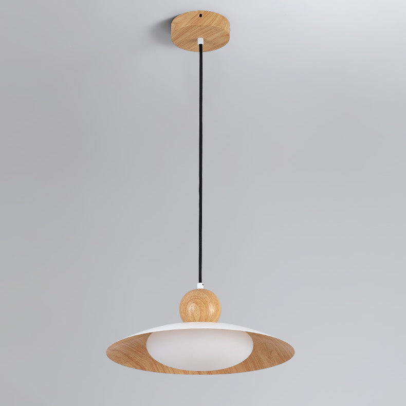 Suspension LED en fer, acrylique et verre contemporain scandinave pour salle à manger 