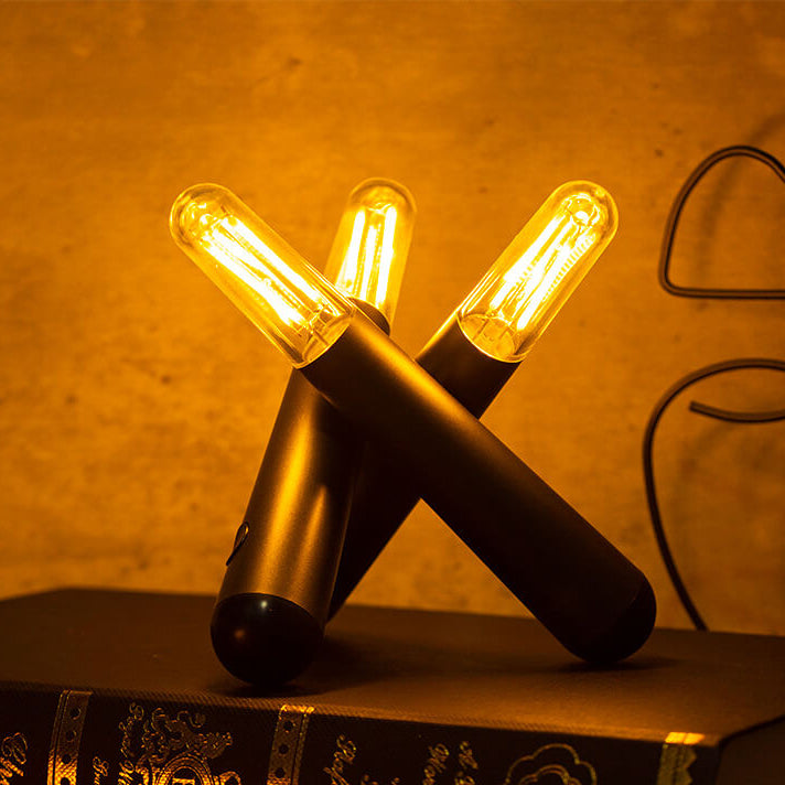 Modern Minimalist PC Stick Portable USB Adjustable Charging LED Table Lamp