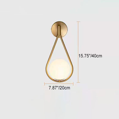 Moderne minimalistische drehbare LED-Wandleuchte