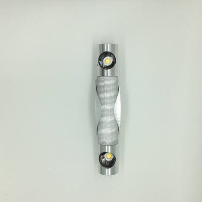 Moderne kreative Dreieck-LED-Wandleuchte aus Aluminium 