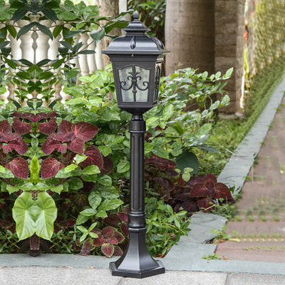 Moderne wasserdichte Solar-LED-Garten-Rasen-Licht-Außenleuchte 