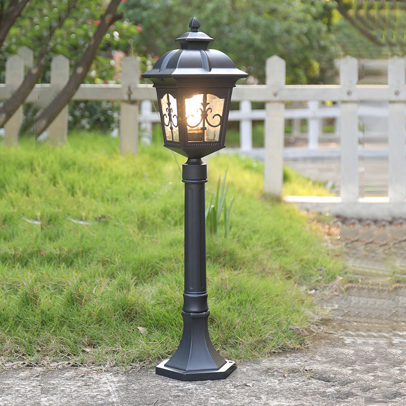 Industrial Waterproof Square Arrow Flower 1-Light Outdoor Lawn Landscape Light