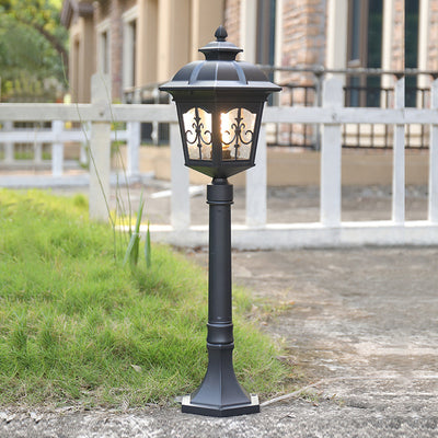 Industrial Waterproof Square Arrow Flower 1-Light Outdoor Lawn Landscape Light