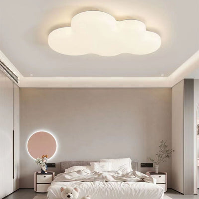 Contemporary Creative Kids Cloud PE LED Flush Mount Ceiling Light For Bedroom