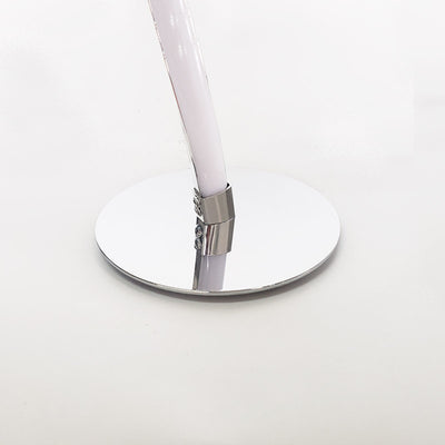 Modern Minimalist Iron Aluminum PVC Line LED Table Lamp For Study