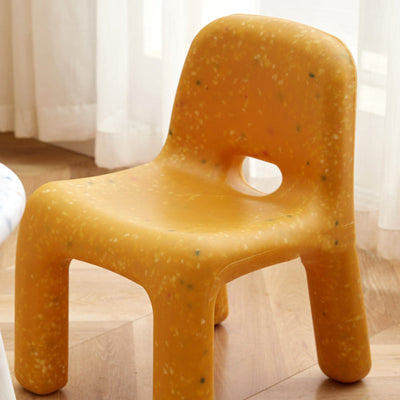 Contemporary Creative Square Plastic Children Chair Backrest For Living Room