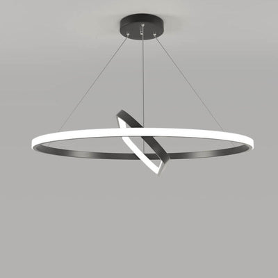 Italian Minimalist Circle Geometry Island Light LED Chandeliers