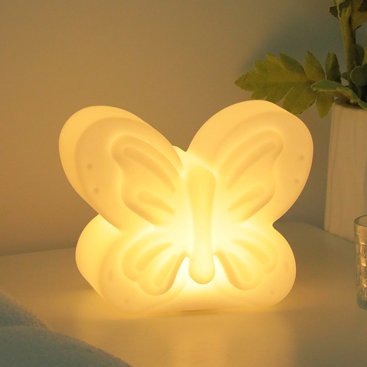 Contemporary Creative Butterfly PE LED Table Lamp For Living Room