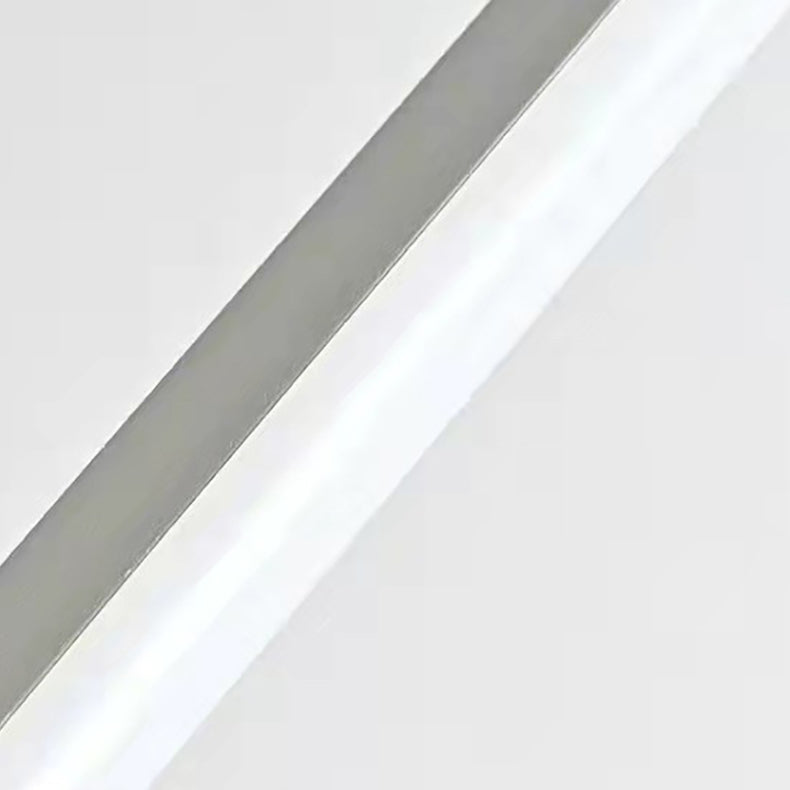 Modern Minimalist Waterproof One Word Long Iron Acrylic LED Outdoor Wall Sconce Lamp For Garden