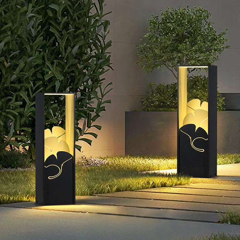 Contemporary Industrial Waterproof LED Post Lamp Lawn Landscape Light For Outdoor Patio