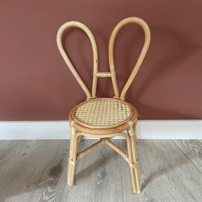 Traditional Japanese Round Rattan Weaving Footstool Bow Knot Backrest For Entryways