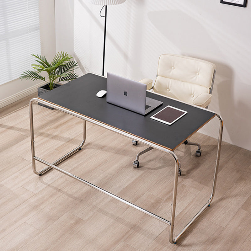 Modern Minimalist Rectangular MDF Stainless Steel Desks For Home Office