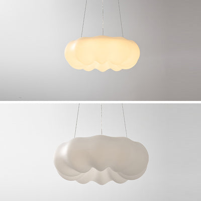 Contemporary Nordic Cloud Shape PE Copper LED Pendant Light For Living Room