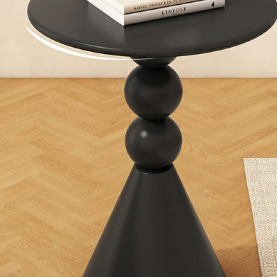 Modern Minimalist Round Ball Geometric Base Iron Coffee Table For Living Room