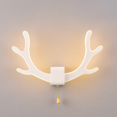 Moderne Acryl Nordic Creative Geweih Form LED Wandleuchte Lampe 