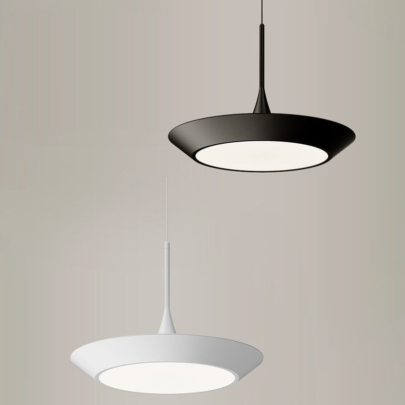 Modern Minimalist Round Drum LED Pendant Light