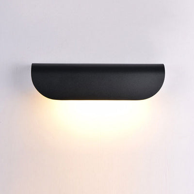 Outdoor Waterproof Simple Aluminum Long Strip LED Wall Sconce Lamp