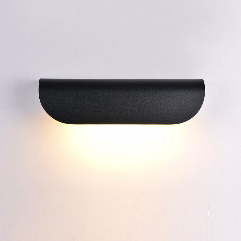 Outdoor Waterproof Simple Aluminum Long Strip LED Wall Sconce Lamp