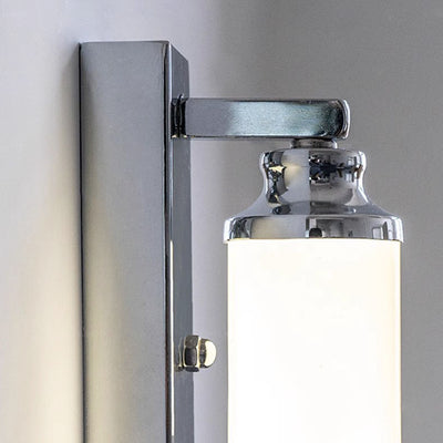 Nordic Minimalist Electroplated Iron Cylinder LED Wall Sconce Lamp