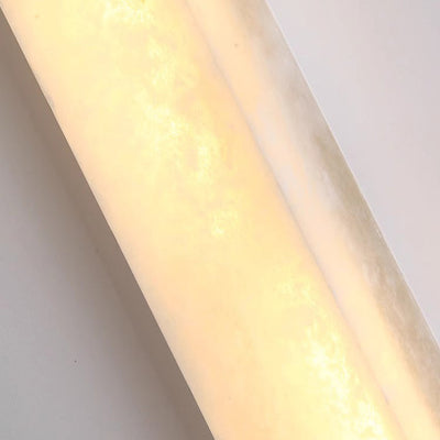 Modern Minimalist Strip Copper Marble LED Wall Sconce Lamp For Living Room