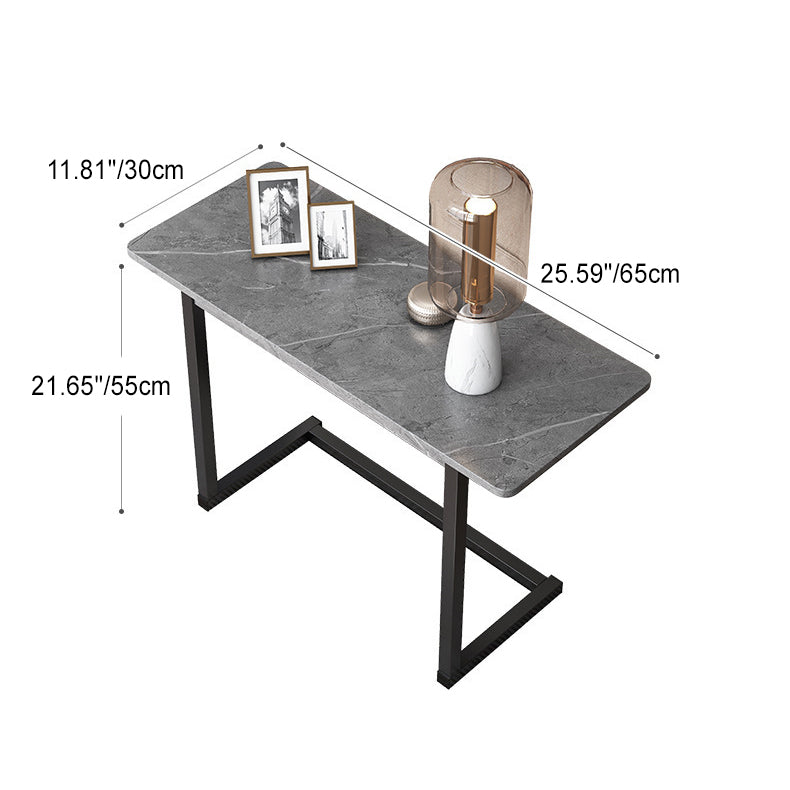 Modern Simplicity MDF Top C-shaped End Table For Living Room