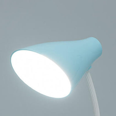 Nordic Modern Plastic Round Foldable LED USB Table Lamp