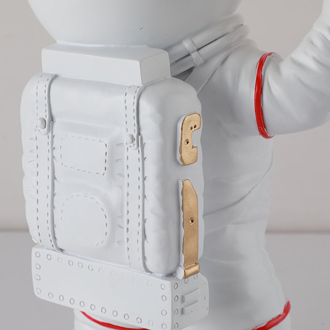 Contemporary Creative Resin ABS Astronaut 1-Light Table Lamp For Bedroom