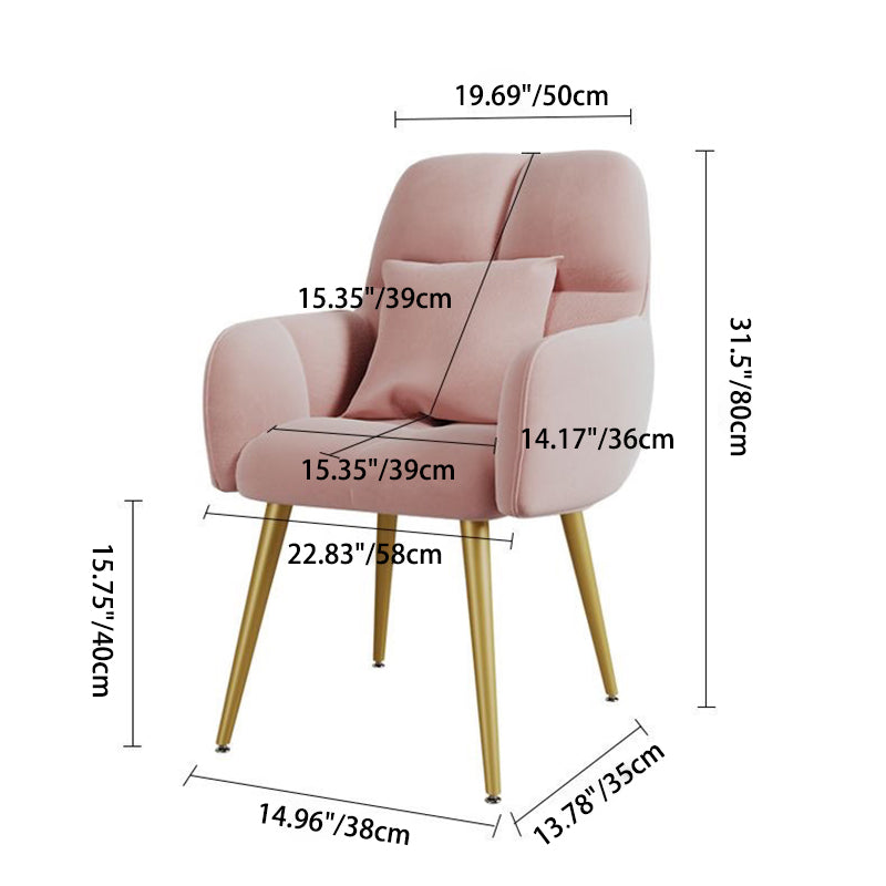 Taburete de tocador cuadrado minimalista moderno con respaldo para dormitorio 