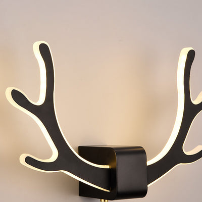 Modern Acrylic Nordic Creative Antler Shape LED Wall Sconce Lamp