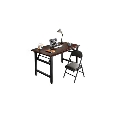 Modern Simplicity Rectangular MDF Steel Desks Foldable For Home Office