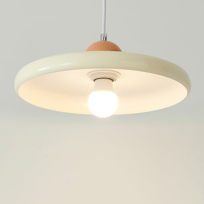 Contemporary Nordic Round Orb Iron 1-Light Pendant Light For Living Room