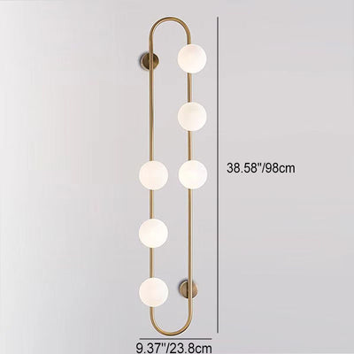 Moderne minimalistische drehbare LED-Wandleuchte