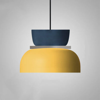 Nordic Colorful Macaron 1-Light LED Pendant Light