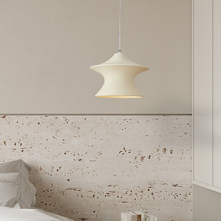 Scandinavian Modern Minimalist Gyro Resin 1-Light Pendant Light