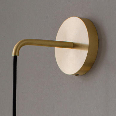 Nordic Light Luxury Copper Lime 1-Light Wall Sconce Lamp