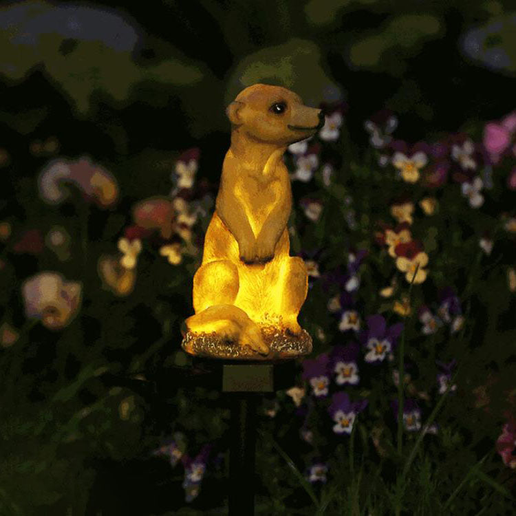 Solar Outdoor Sloth Design LED Garden Lawn Ground Insert Landscape Light