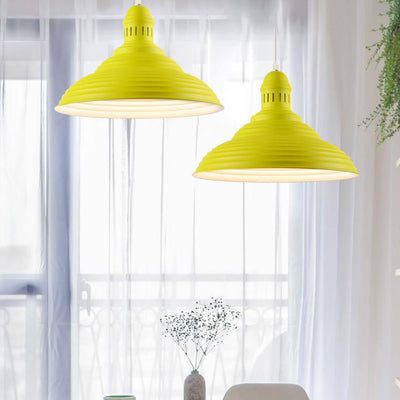 Scandinavian Modern Minimalist Cone Iron 1-Light Pendant Light